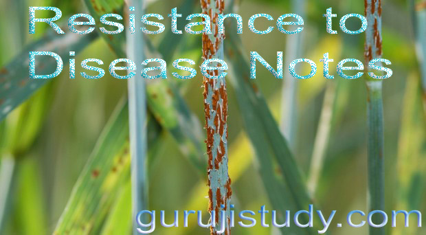 Microbiology Resistance to Disease Notes Study Material